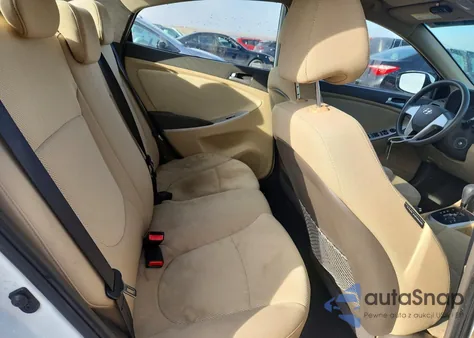 2013 Hyundai Accent Gls z USA, uszkodzony, nr VIN KMHCT4AEXDU434314